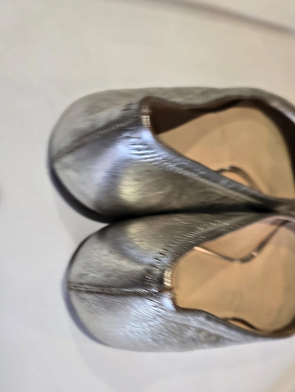 Tory Burch Ballet Flat Silver US 8.5 - Picture 6 of 8